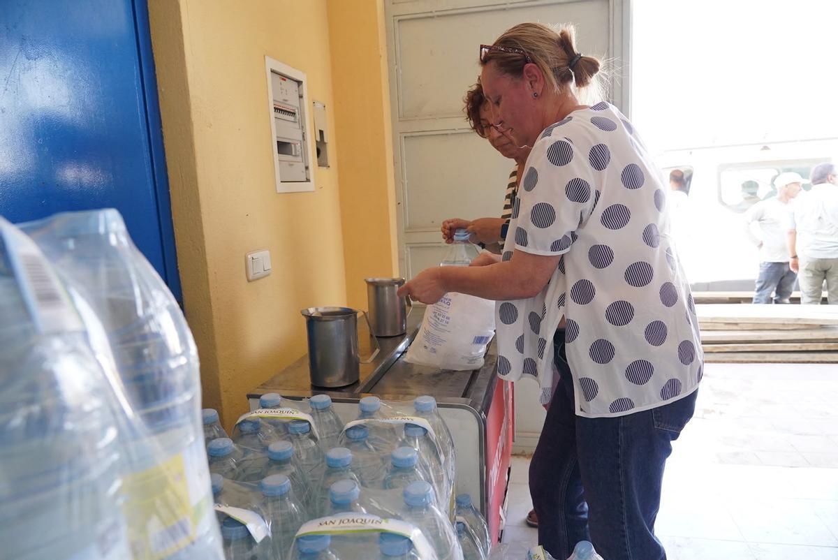 GALERÍA | Bermillo recibe a los desalojados por el incendio de Fermoselle GALERÍA | Bermillo recibe a los desalojados por el incendio de Fermoselle