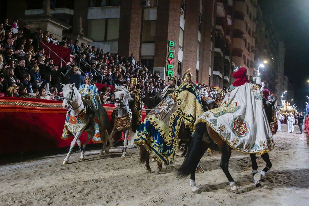 Las imágenes de la procesión de Viernes Santo en Lorca (II)