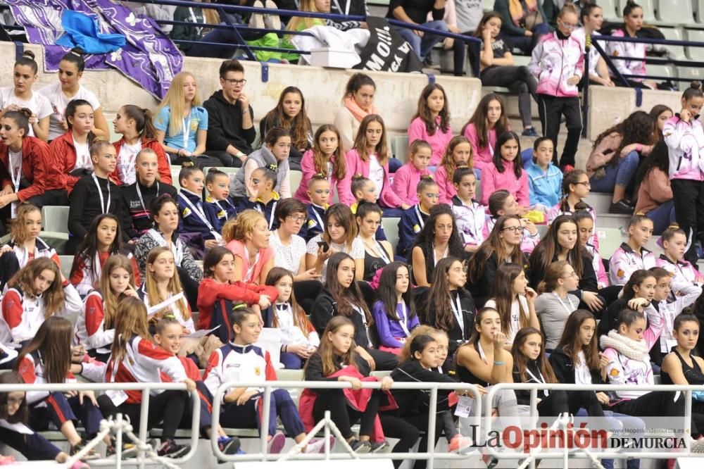 Campeonato de Gimnasia Rítmica: entrega de trofeos del sábado por la noche