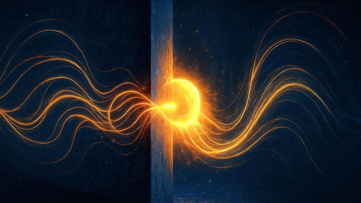 Una partícula cruza lo imposible: su energía cuántica le permite atravesar barreras que la física clásica no puede explicar.