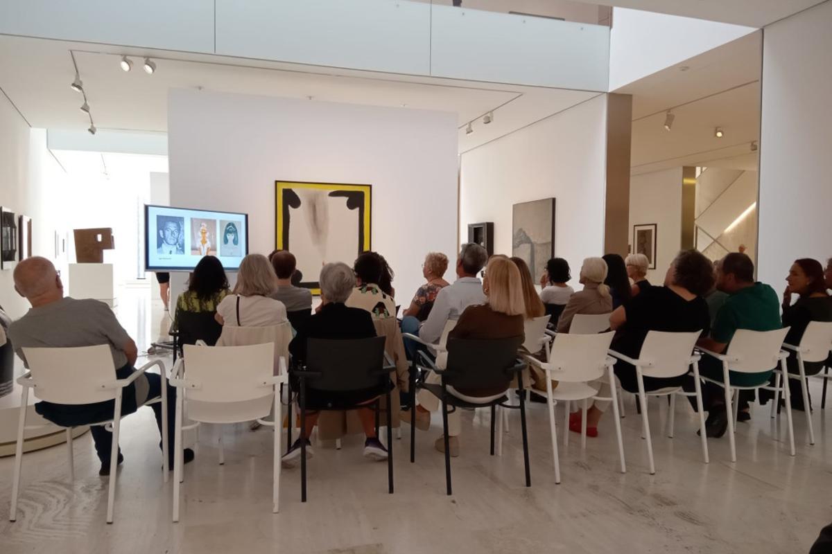 Una charla de 'Grandes artistas a secas' en el MACA