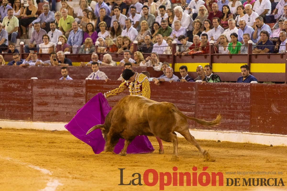 Cuarta corrida de la Feria Taurina de Murcia (Rafaelillo, Fernando Adrián y Jorge Martínez)