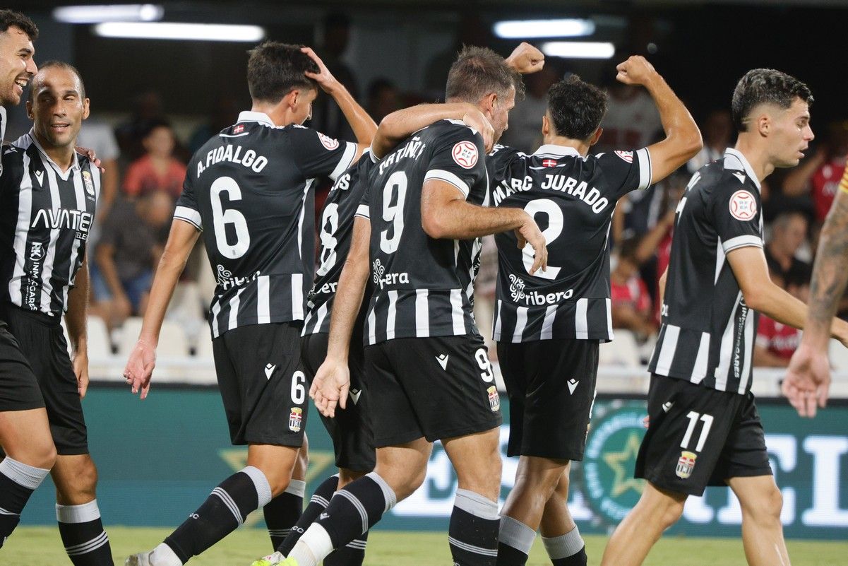 La victoria del FC Cartagena sobre el Tarazona, en imágenes