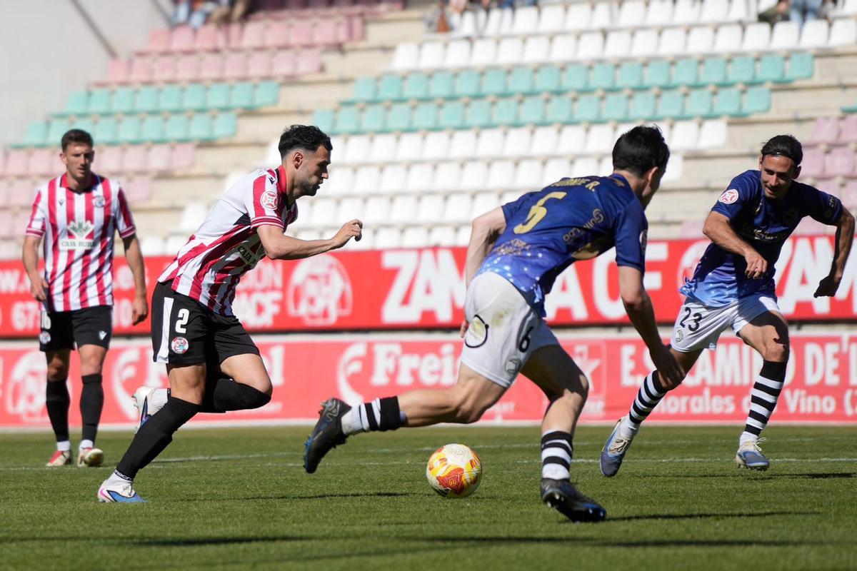GALERÍA | Imágenes del partido entre el Zamora CF y Unionistas de Salamanca