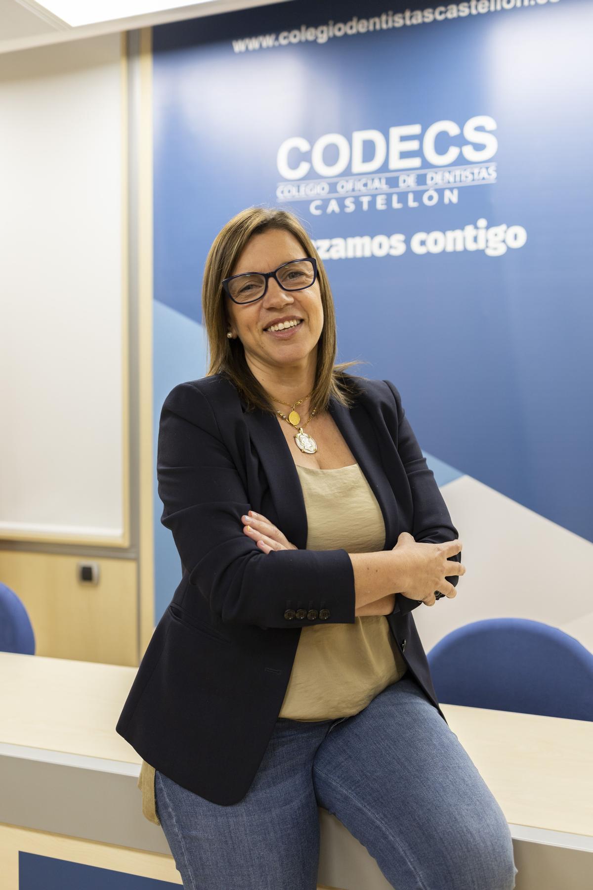 Salomé García ha sido reelegida presidenta del colegio de dentistas