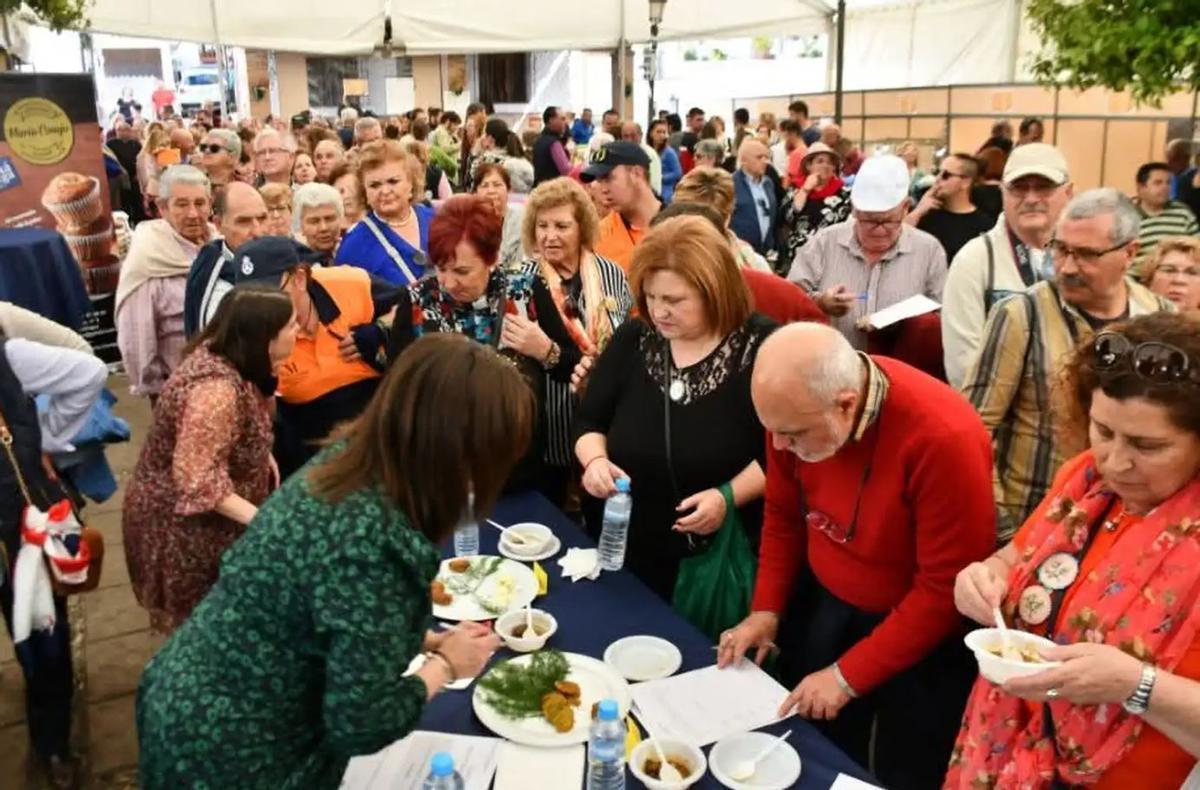 Anterior edición de la Feria Gastronómica y Cultural 'Hinojá de Algatocín