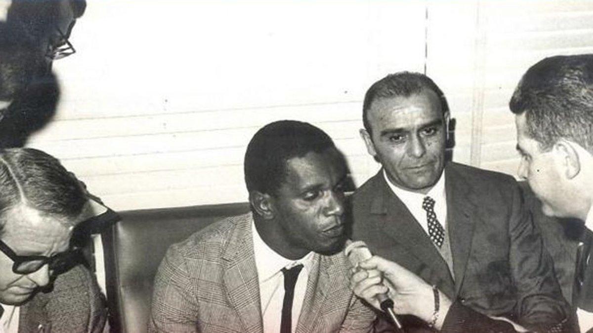 Walter Machado Da Silva, entrevistado a su llegada a Barcelona (febrero de 1967)