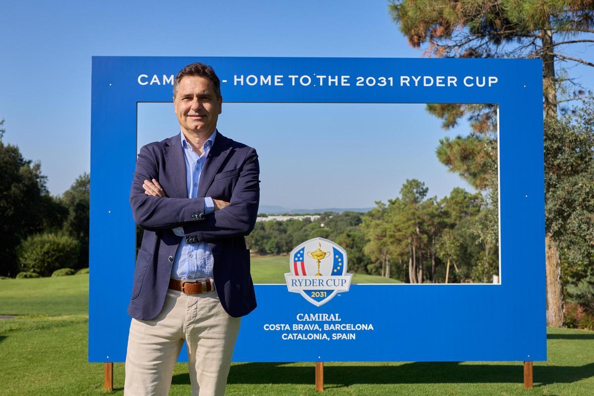 David Plana atendió a SPORT en Camiral Golf, un resort que ya ha ganado protagonismo desde su designación para la Ryder Cup 2031