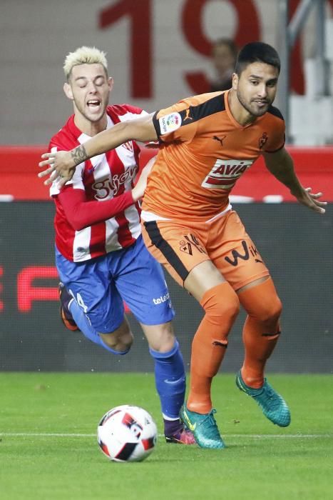 El partido Sporting-Eibar, en imágenes