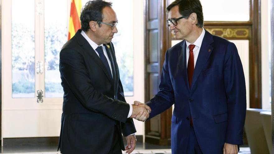 Rull arranca la ronda de contactos en el Parlament con Illa y ERC