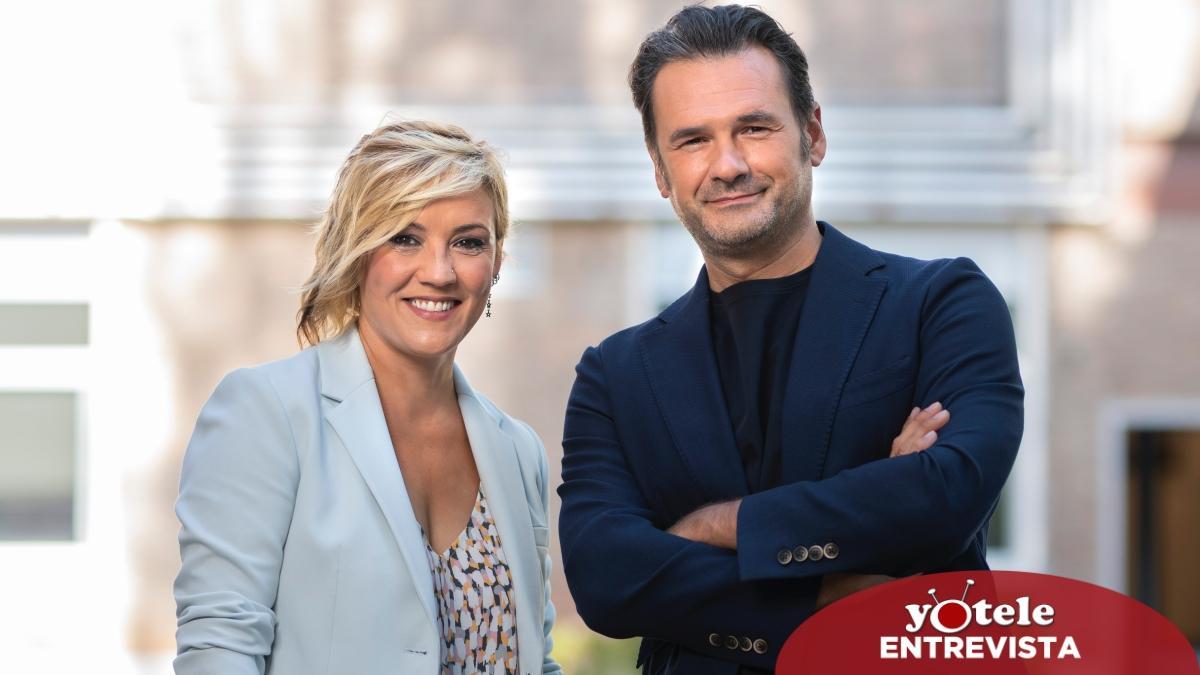 Cristina Pardo e Iñaki López en ’Más vale tarde’ Cristina Pardo e Iñaki López en ’Más vale tarde’