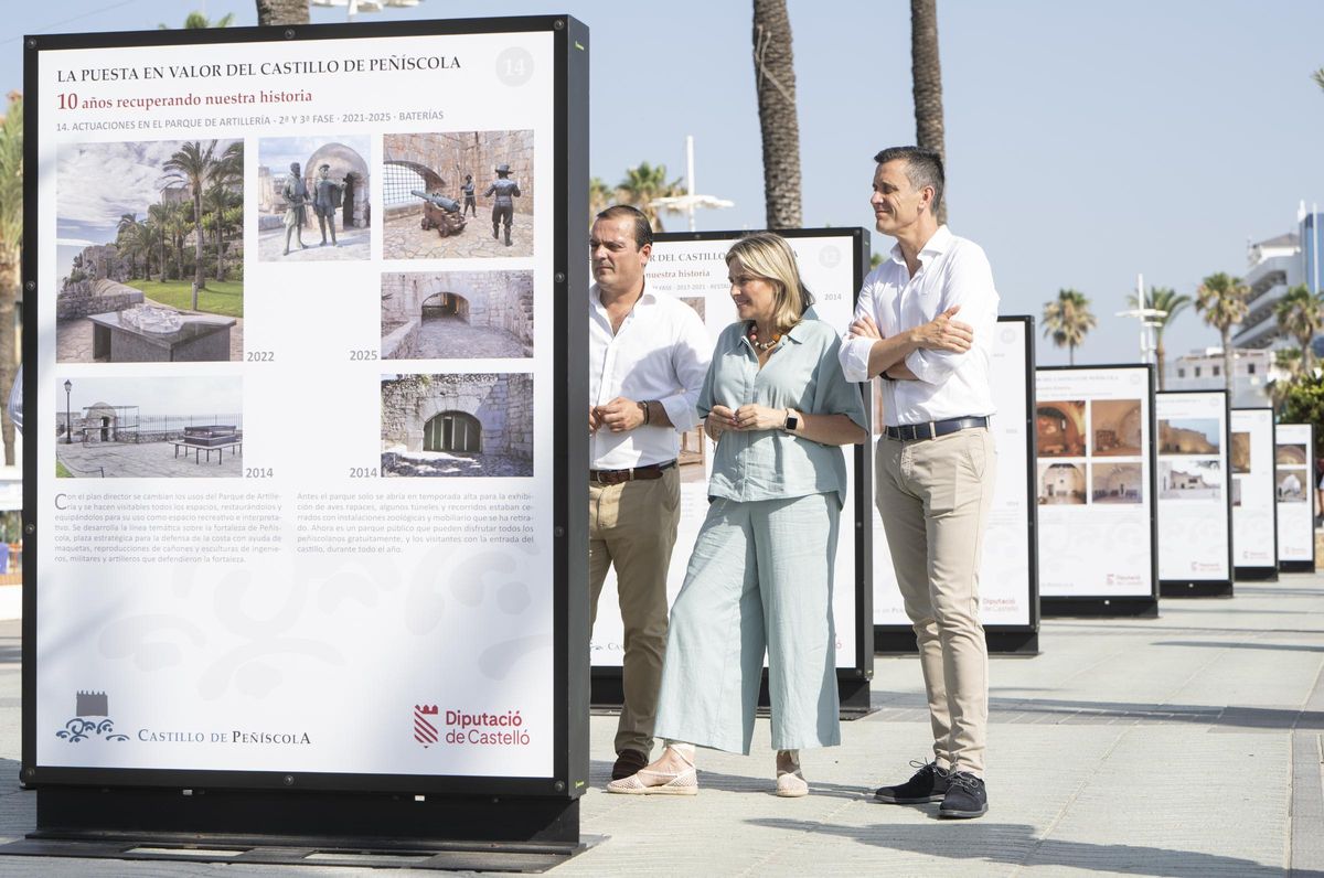 La exposición contiene imágenes comparativas.
