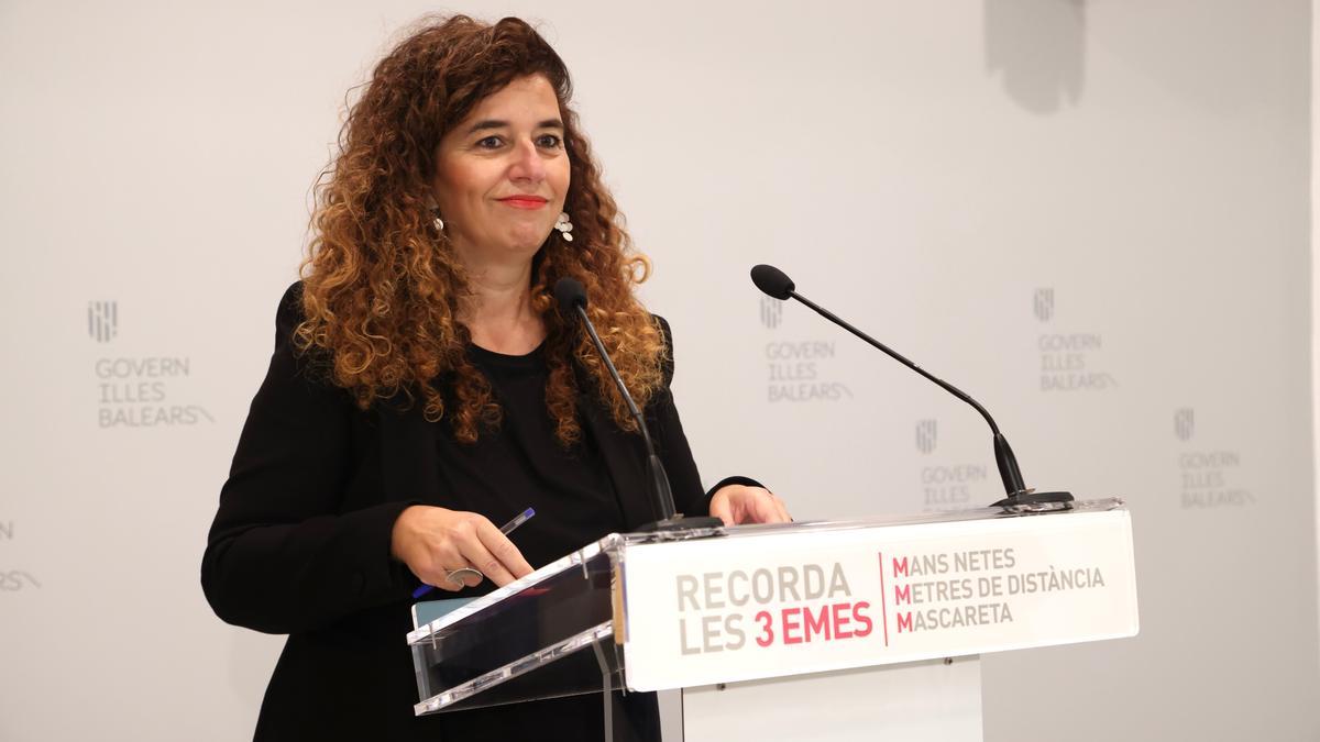 Pilar Costa, portavoz del Govern.