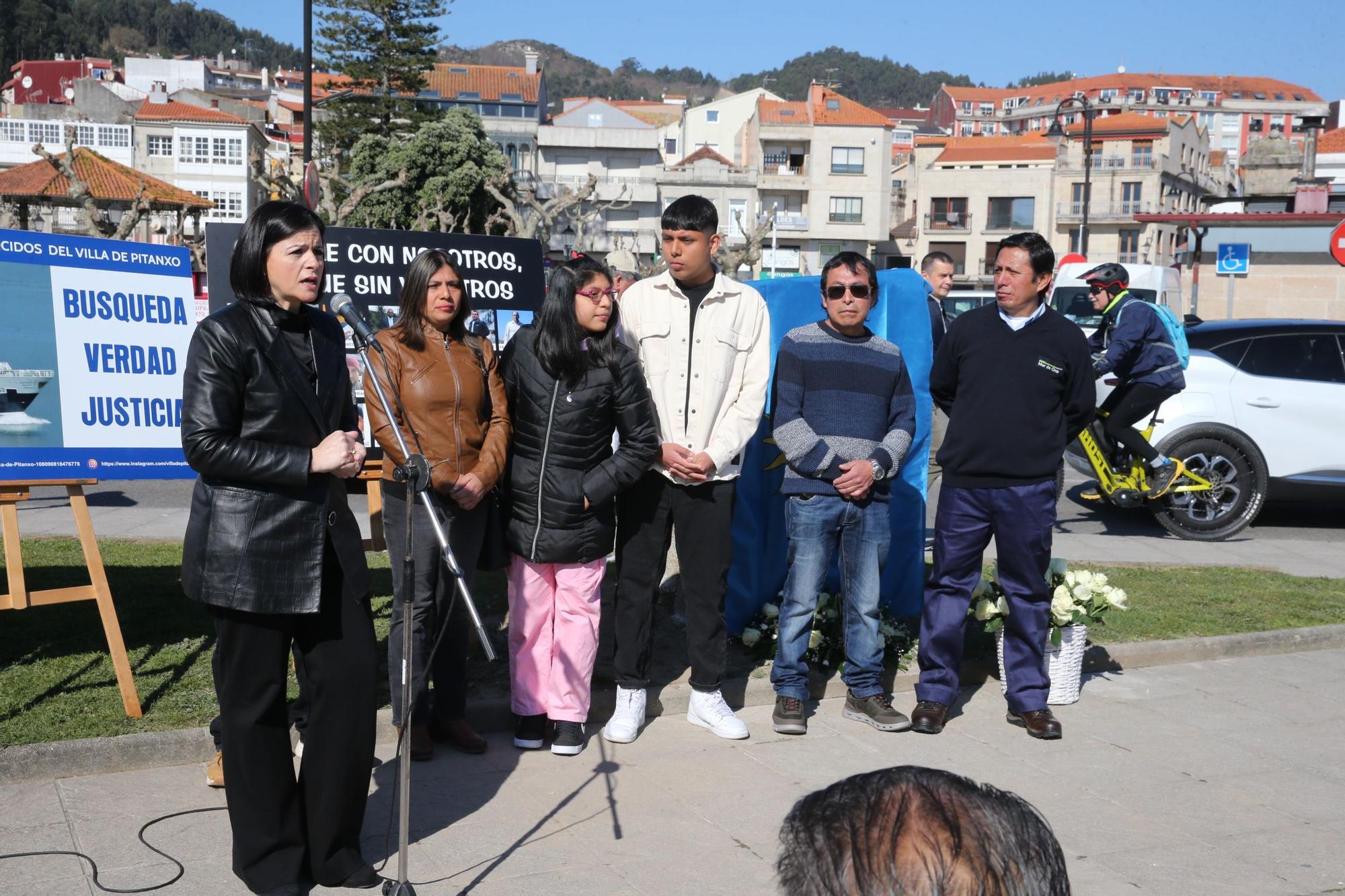 Cangas recuerda para la eternidad a los 21 del 'Pitanxo'