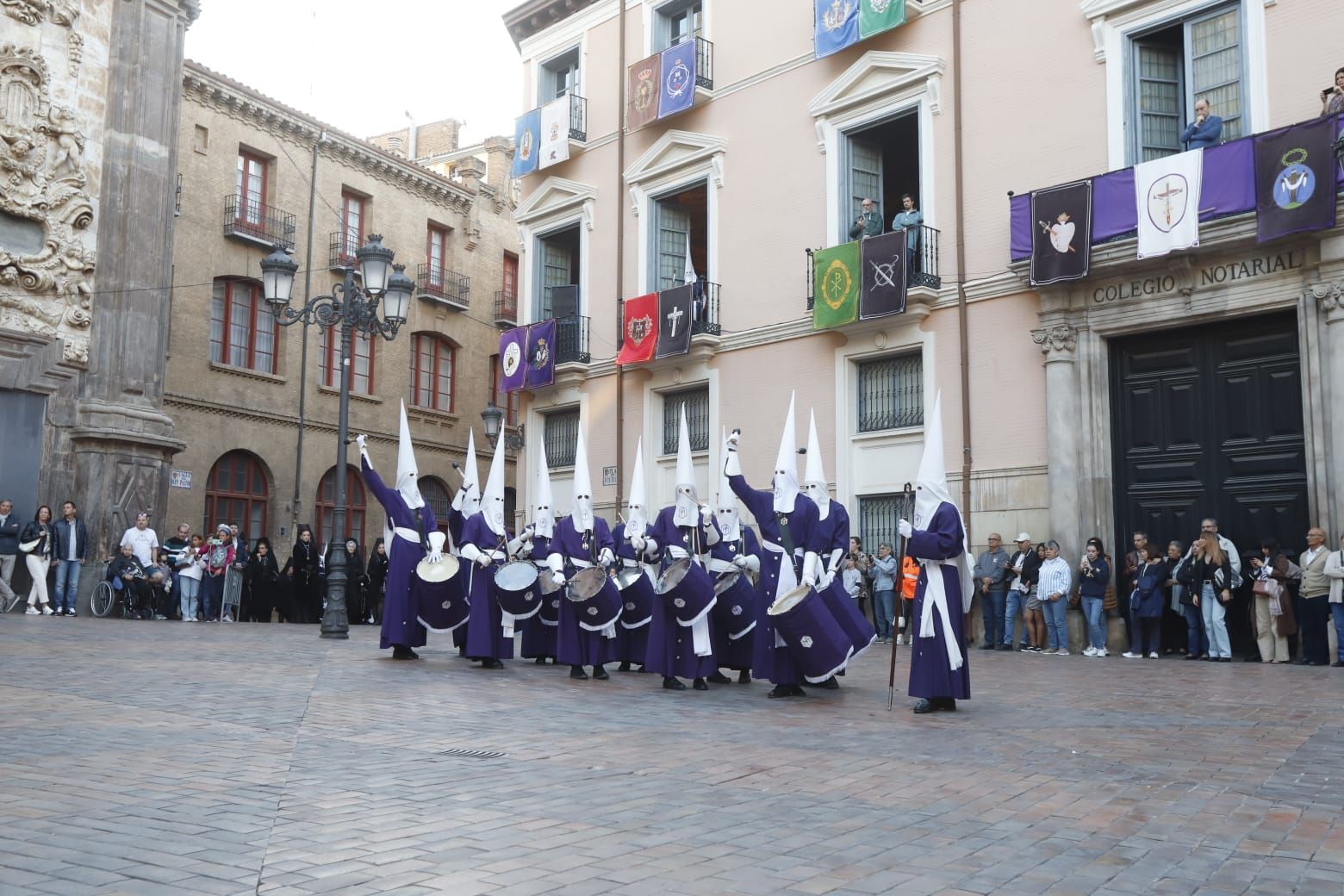 En imágenes | Procesiones del Jueves Santo en Zaragoza