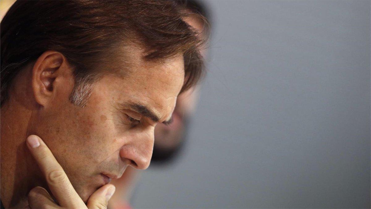 Lopetegui no ve nada claro su futuro en el banquillo madridista