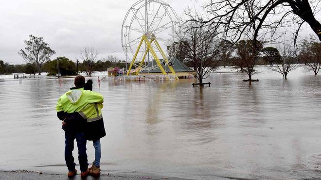 Fuertes inundaciones en Australia