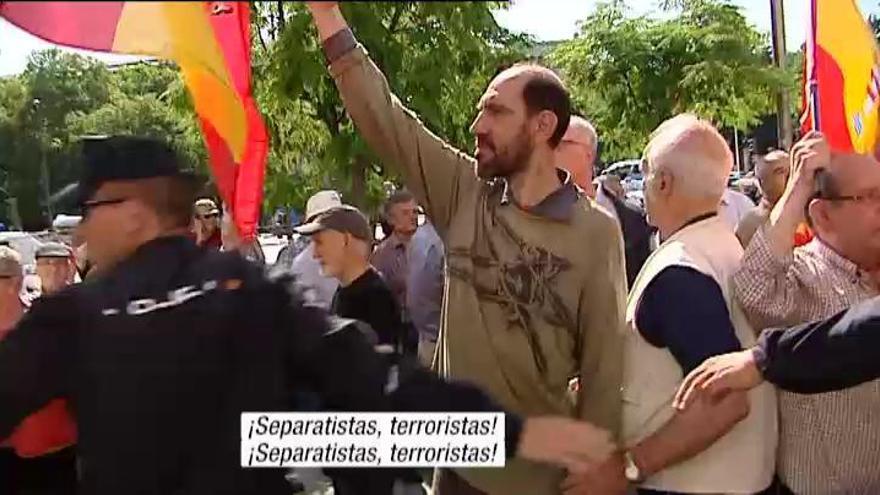 Protesta contra la independencia de Cataluña