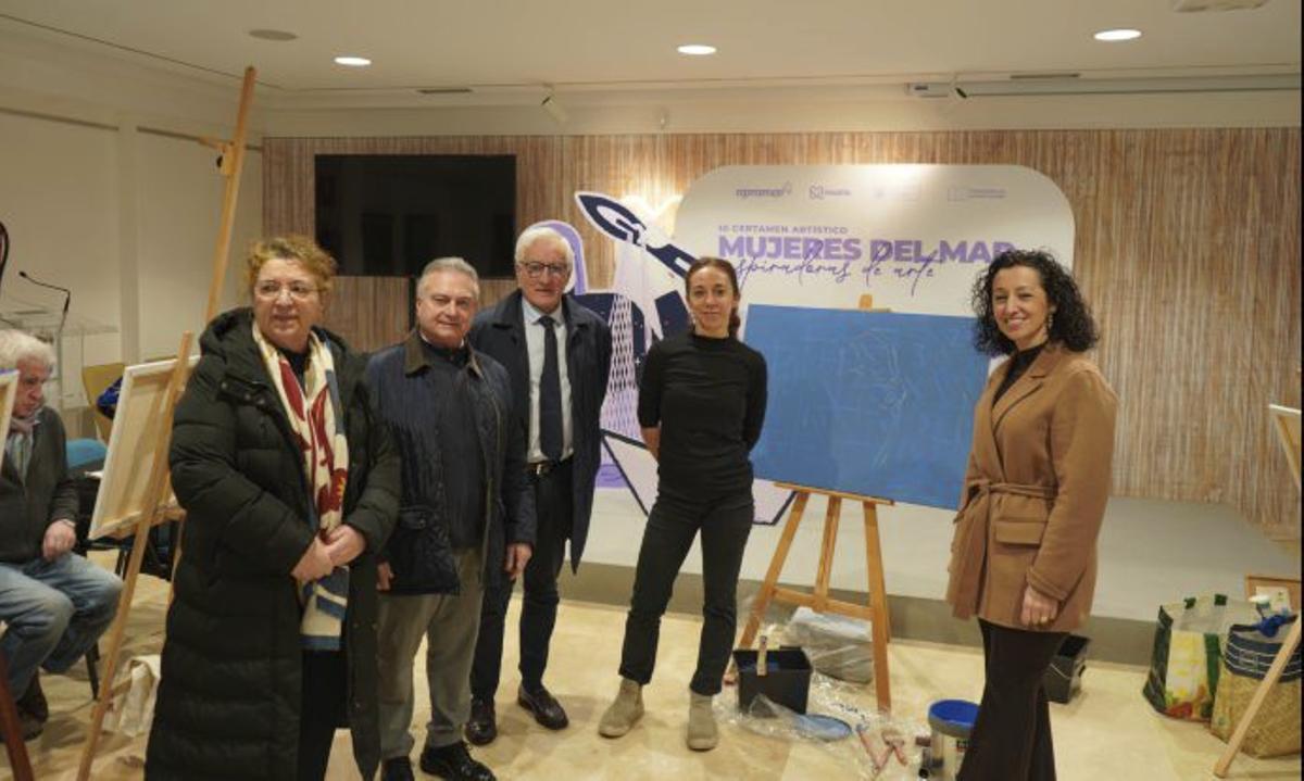 Responsables de Opromar y del Concello. | FDV