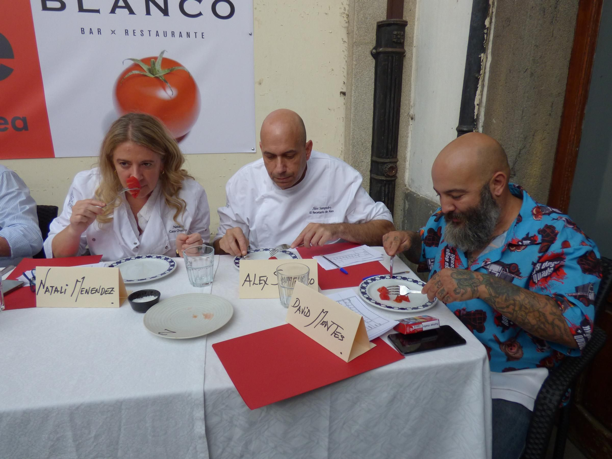 Así fue la elección del mejor tomate de Cangas del Narcea
