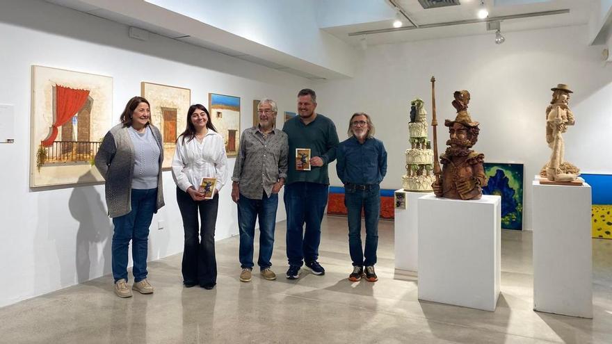 Gerry y Ben Clark, padre e hijo dialogan en Sa Nostra Sala entre pintura, cerámica y poesía