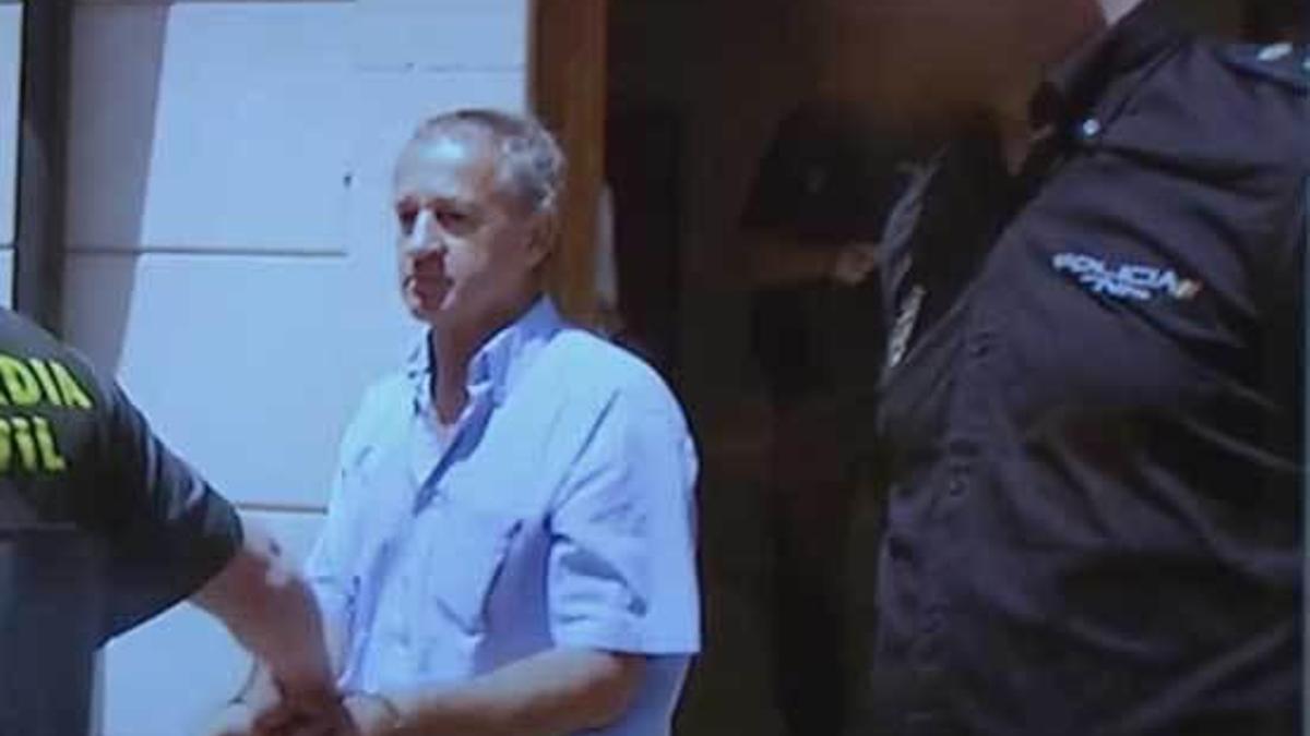 Giuliano Velo, cuando pasó a disposición judicial en 2018.