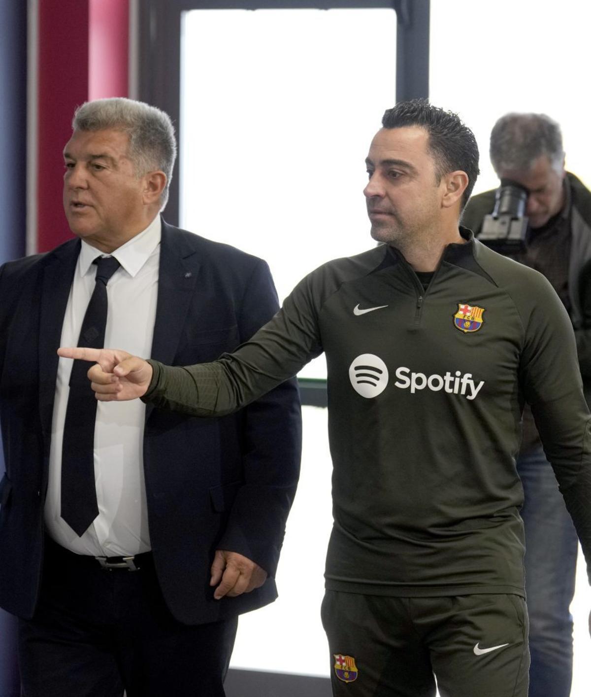 El dia que vaig veure Xavi i Laporta