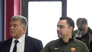 El dia que vaig veure Xavi i Laporta