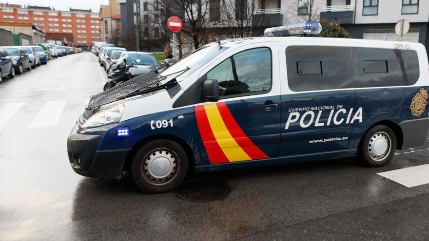 Un coche de la Policía Nacional.