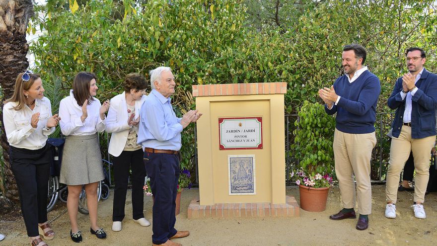 Un jardín para un pintor de Elche que llevó su realismo cubista a ocho países