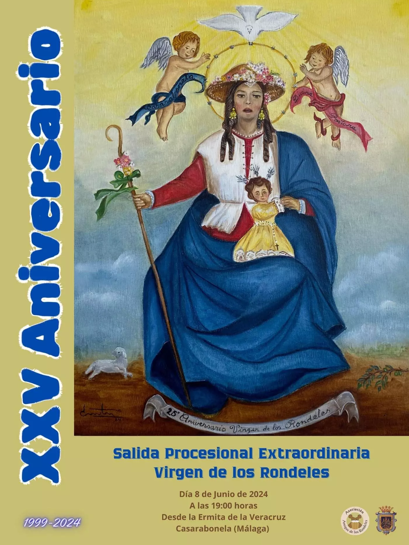 Horario e Itinerario Procesión Extraordinaria Virgen de los Rondeles. Casarabonela 08 de Junio del 2024 Horario e Itinerario Procesión Extraordinaria Virgen de los Rondeles. Casarabonela 08 de Junio del 2024