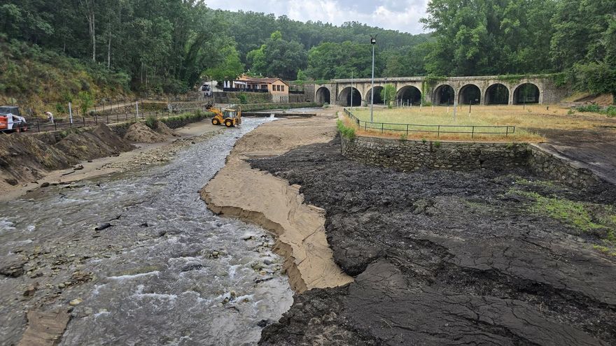 Jaraíz de la Vera pone a punto la piscina natural El Lago