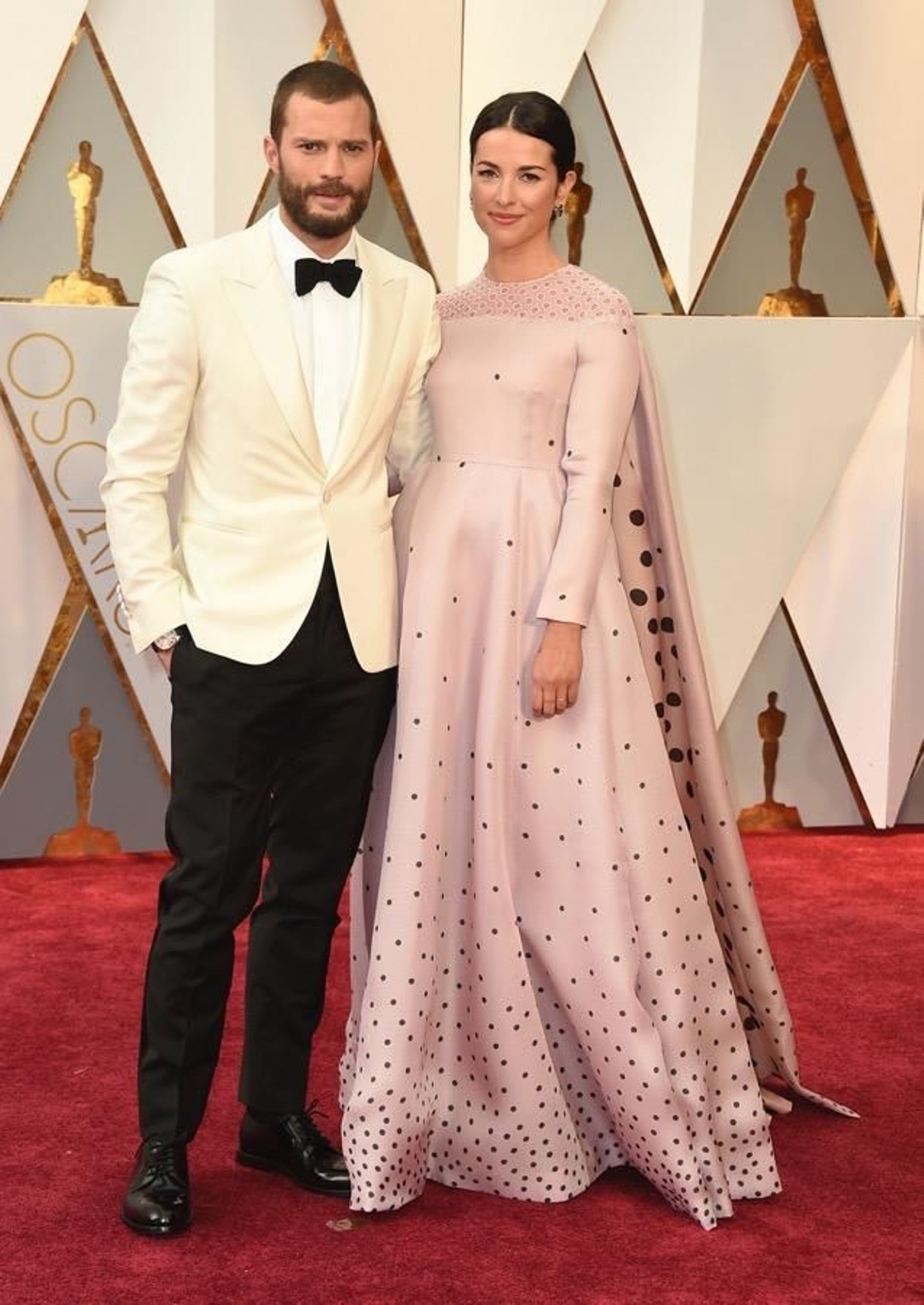 Premios Oscar 2017, Jaimie Dornan y Amelia Warner