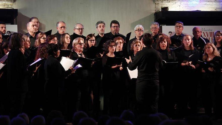 Coro Averroes de la Universidad de Córdoba, en una imagen de archivo.