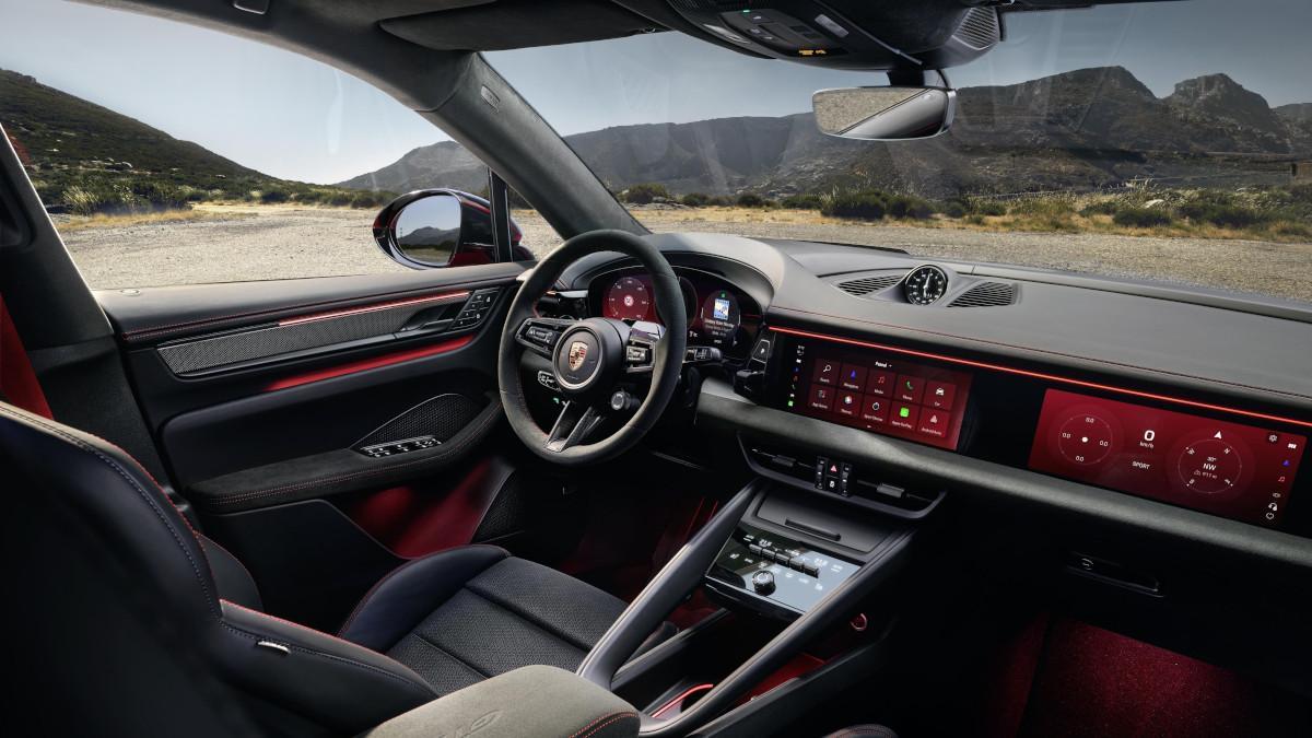 Interior del Porsche Macan GTS