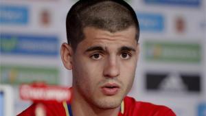 Morata salió con nuevo look