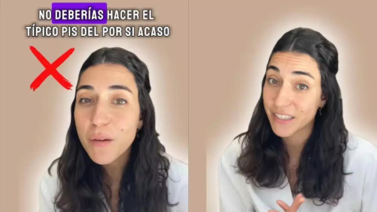 Una uróloga advierte sobre los peligros del 'pis del por si acaso'.