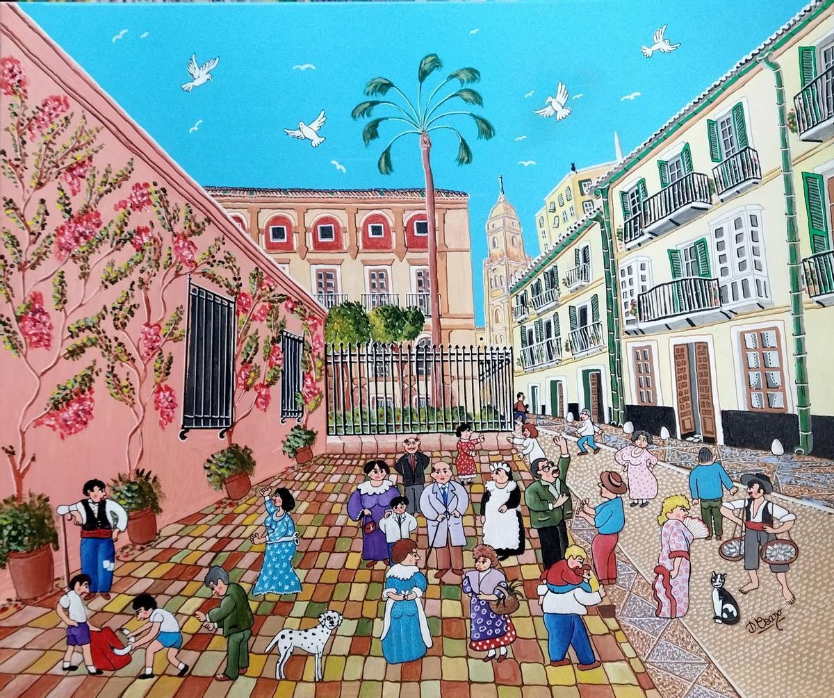 La calle Alcazabilla, en la mirada de Diego Ceano.