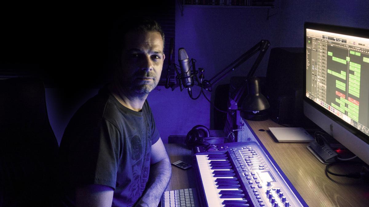 El compositor cordobés de música instrumental y 'new age' Jesús Valenzuela.