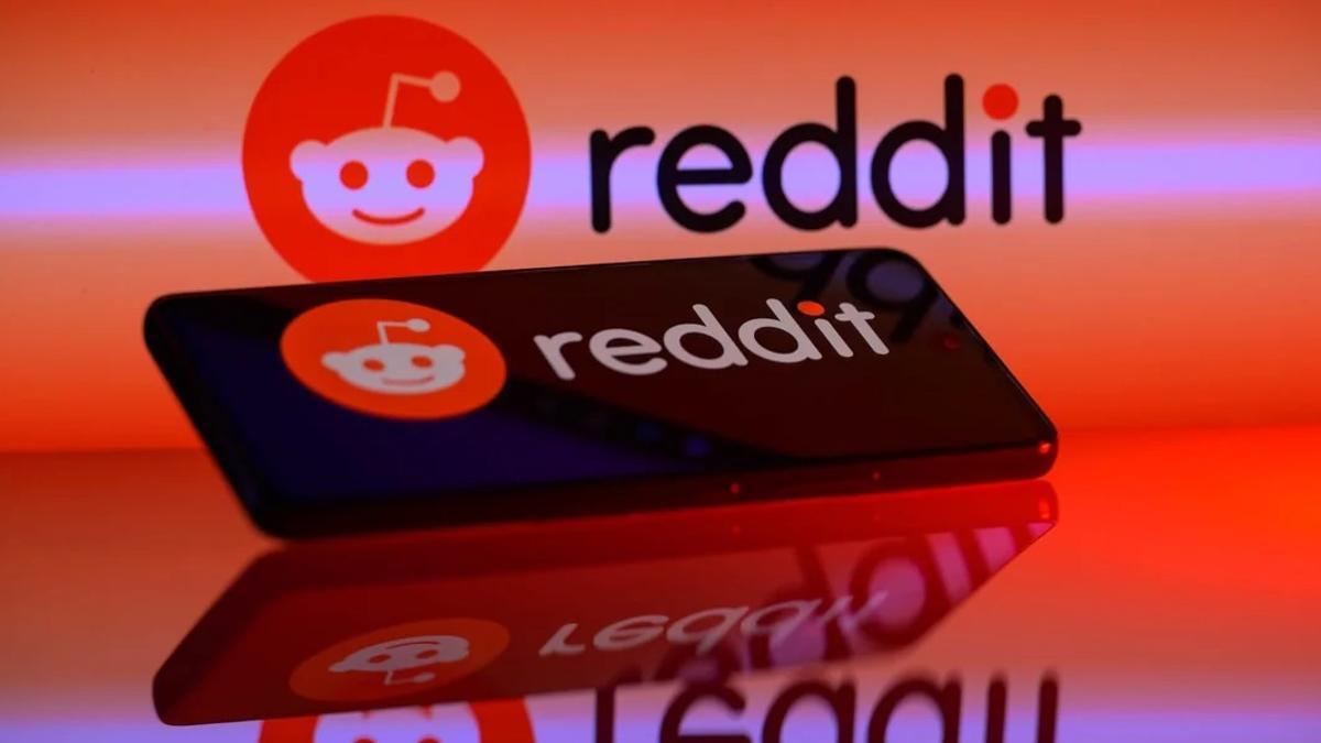 El logo de Reddit.