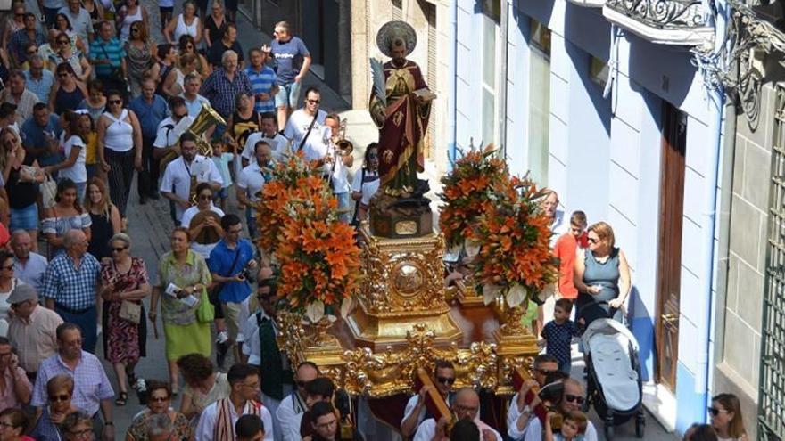 Los ciezanos sacan a la calle la huerta más tradicional para honrar a San Bartolomé