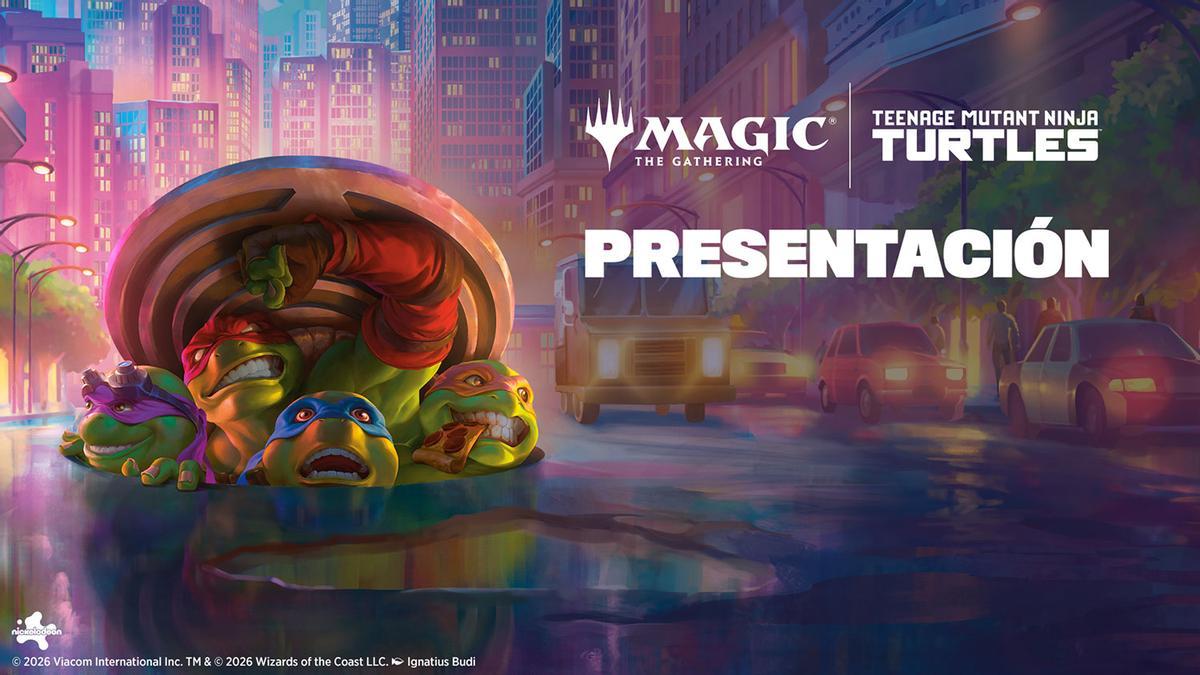 Magic presenta colaboración con tortugas ninja