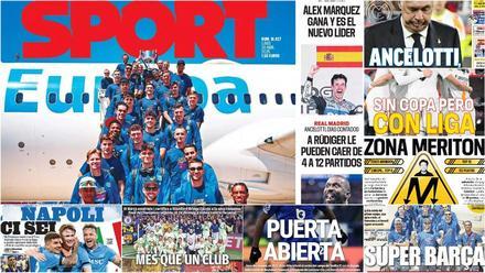 Las portadas de la prensa deportiva de hoy