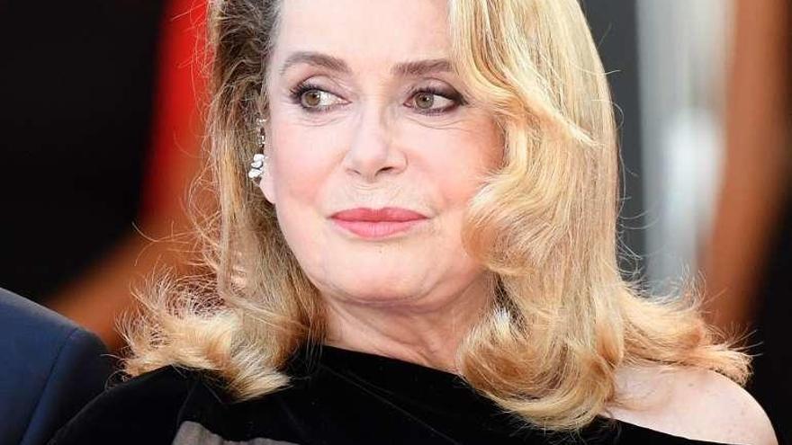 La actriz francesa Catherine Deneuve.