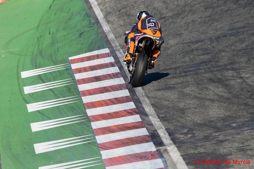 Pilotos del Mundial de MotoGP en Cartagena