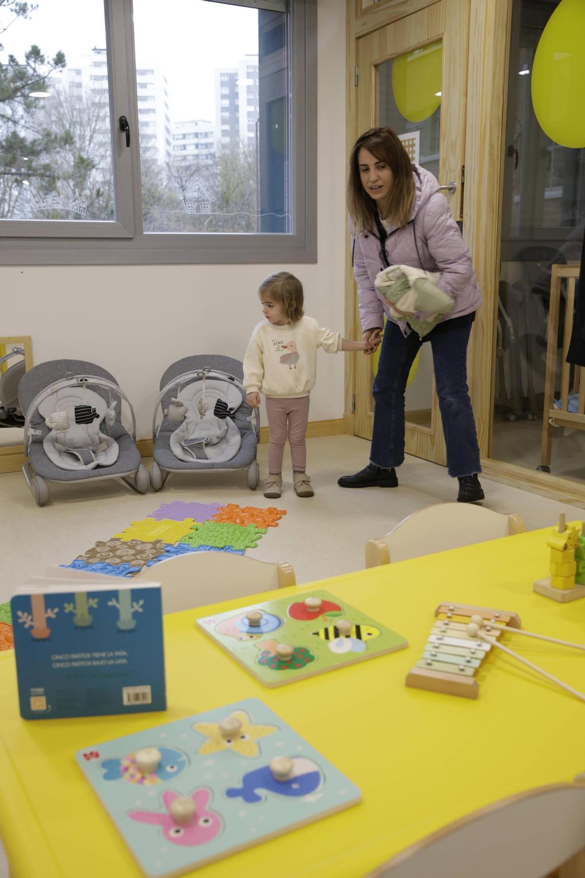 La escuelina de 0 a 3 "Los Nuberinos" arranca su andadura en Gijón (en imágenes)