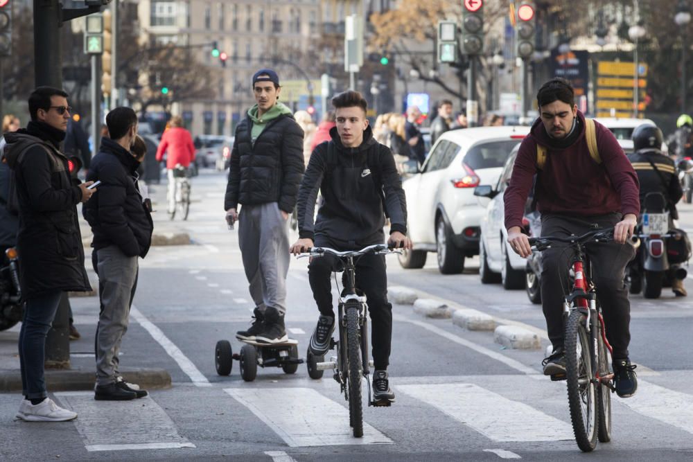 El 'boom' del patinete en València