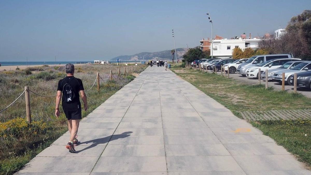 Playa de Castelldefels.