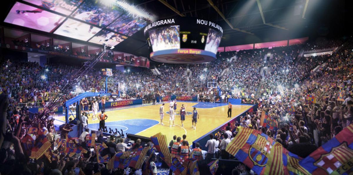 Los detalles del nuevo Palau Blaugrana