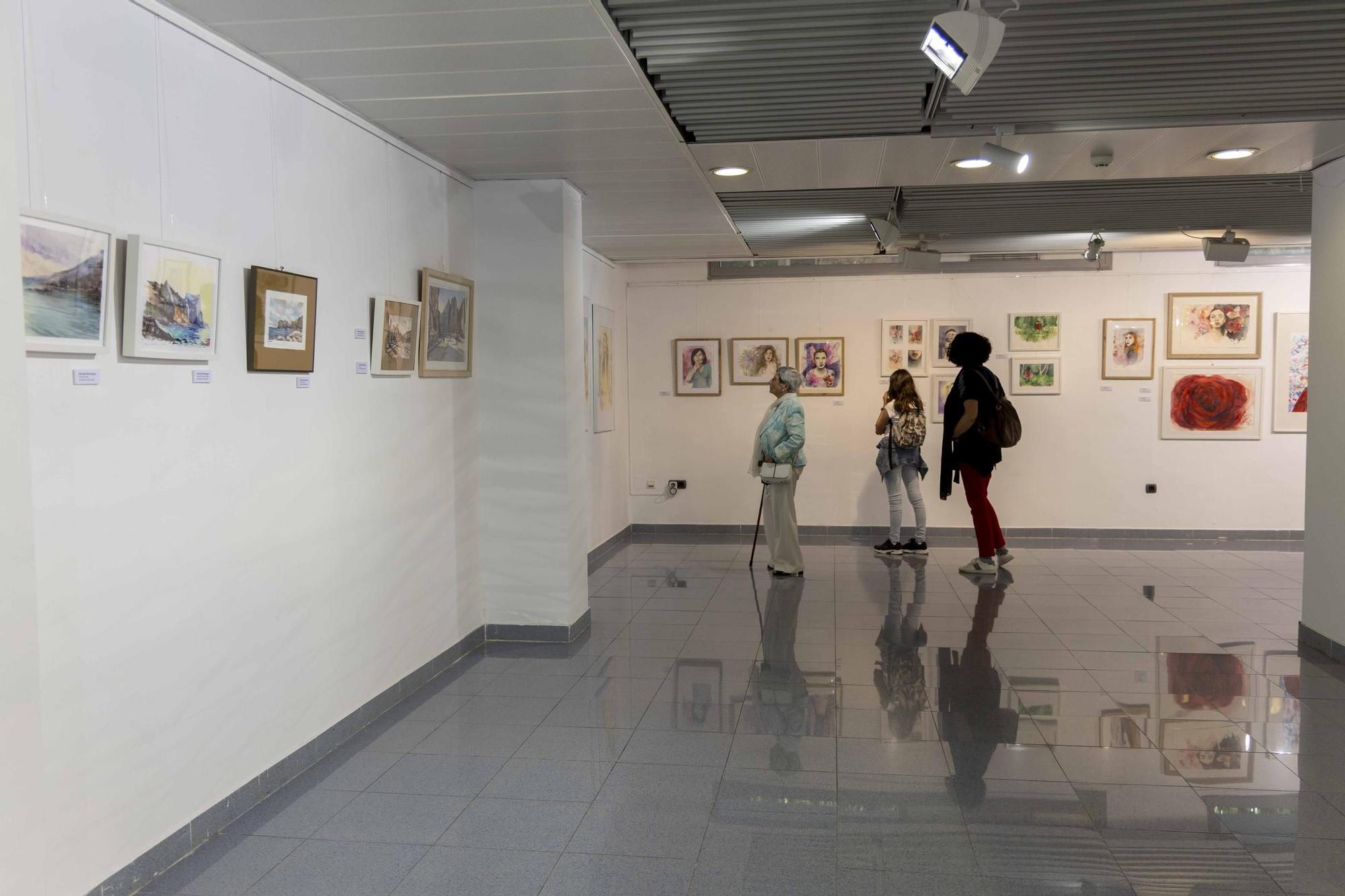 “Equinoccios”: tres artistas trazan un relato visual a través de la acuarela
